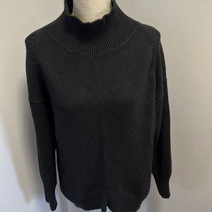 Womens Anthropologie Black Sweater Size M